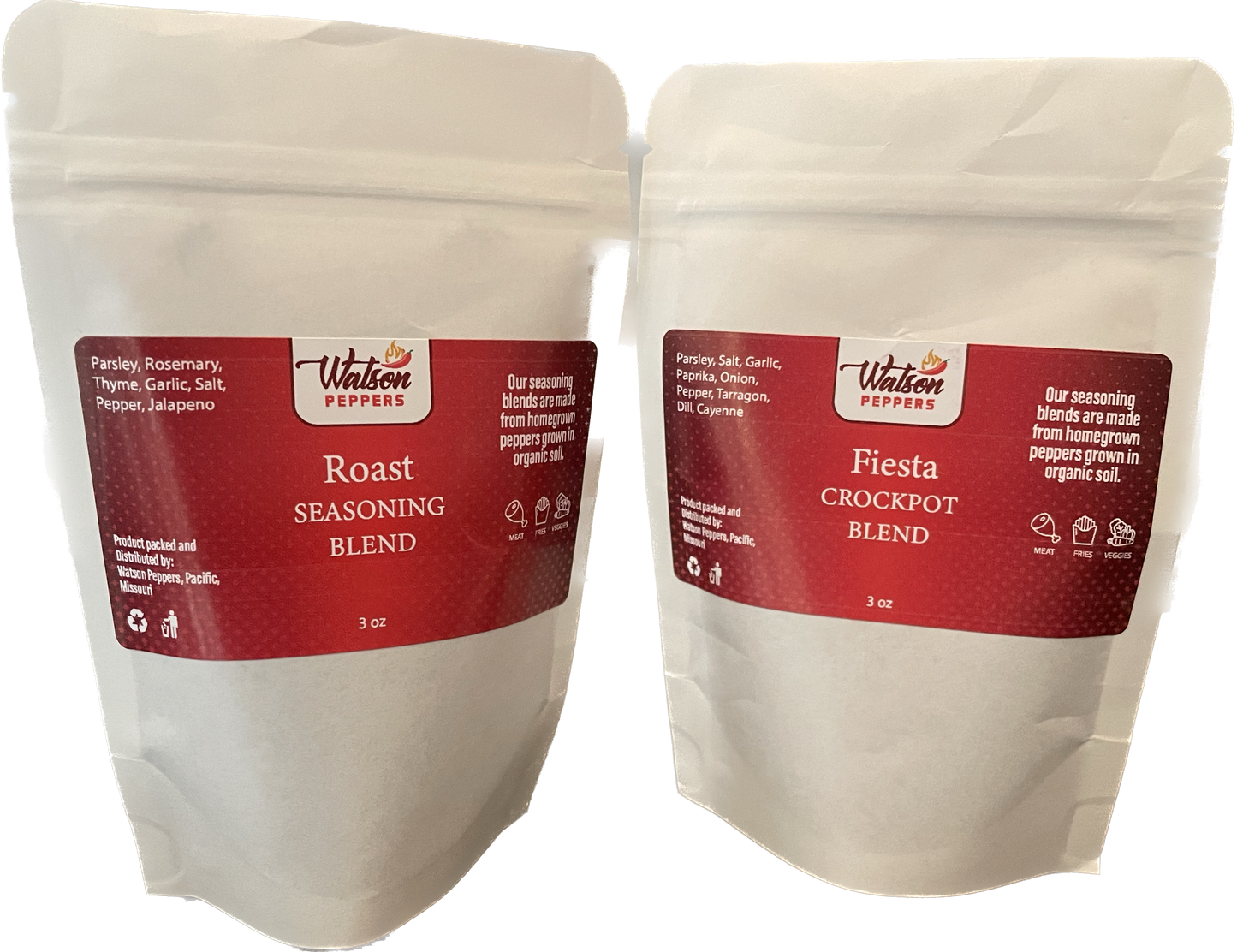 Roast Seasoning Blend and Fiesta Crockpot Blend